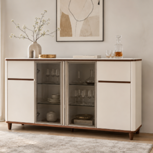 matte grey sideboard – item #ak340