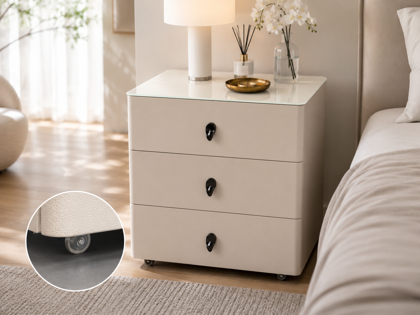 tempered glass top night table item #302 tempered glass top night table item #302