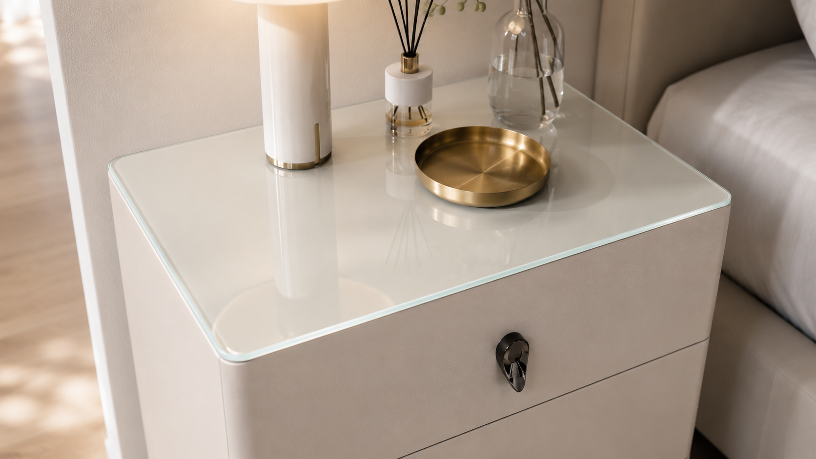 tempered glass top night table item #302 tempered glass top night table item #302