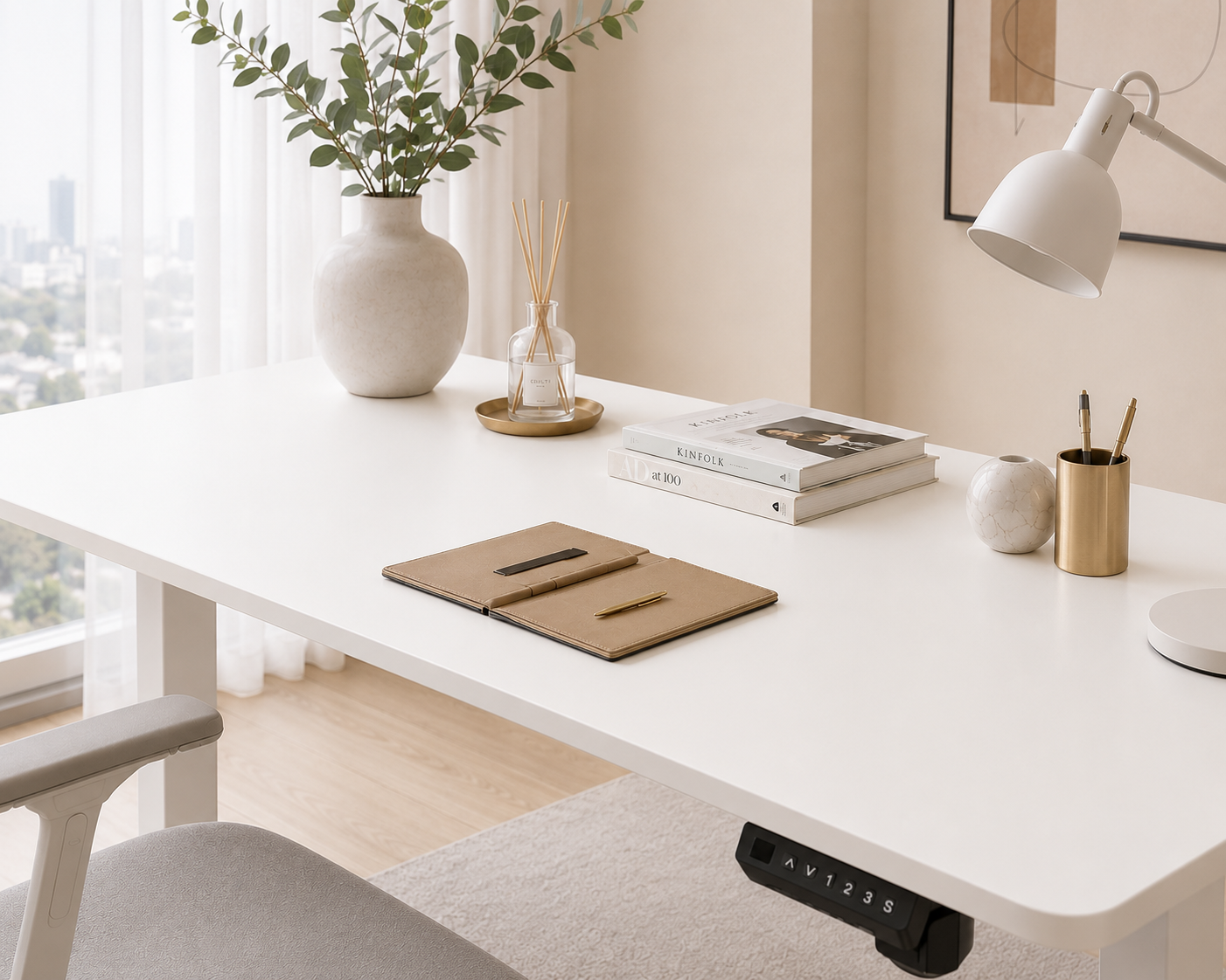 black power adjustable desk – item #tdd 002l black power adjustable desk – item #tdd 002l