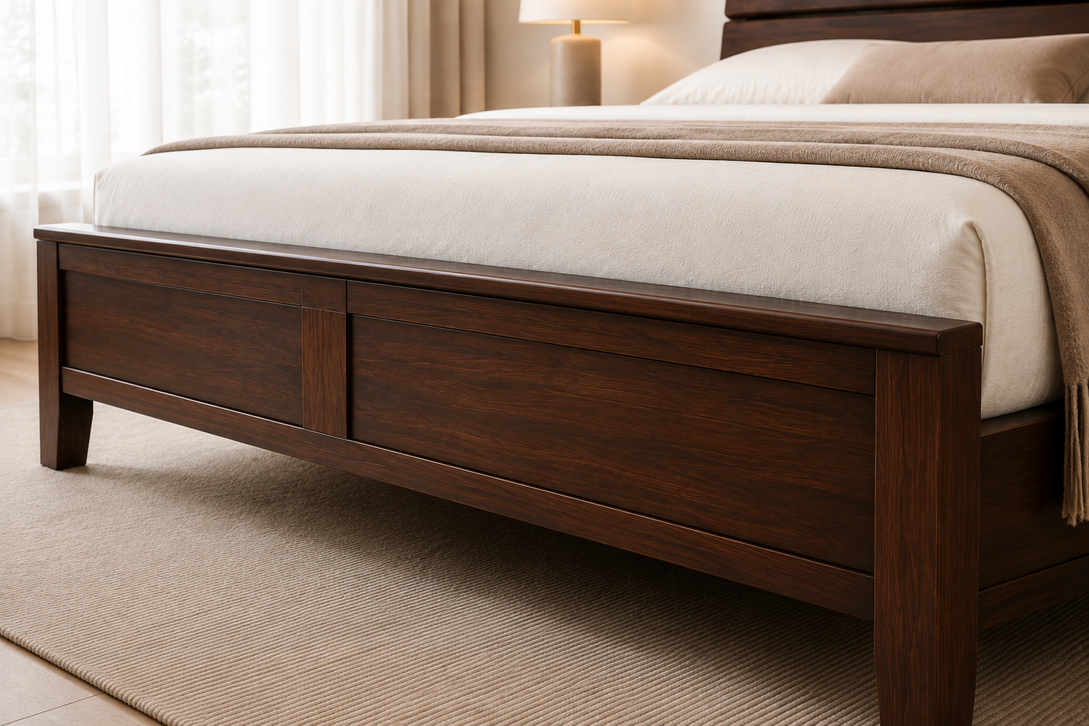 king solid ash wood bed item #582 king solid ash wood bed item #582