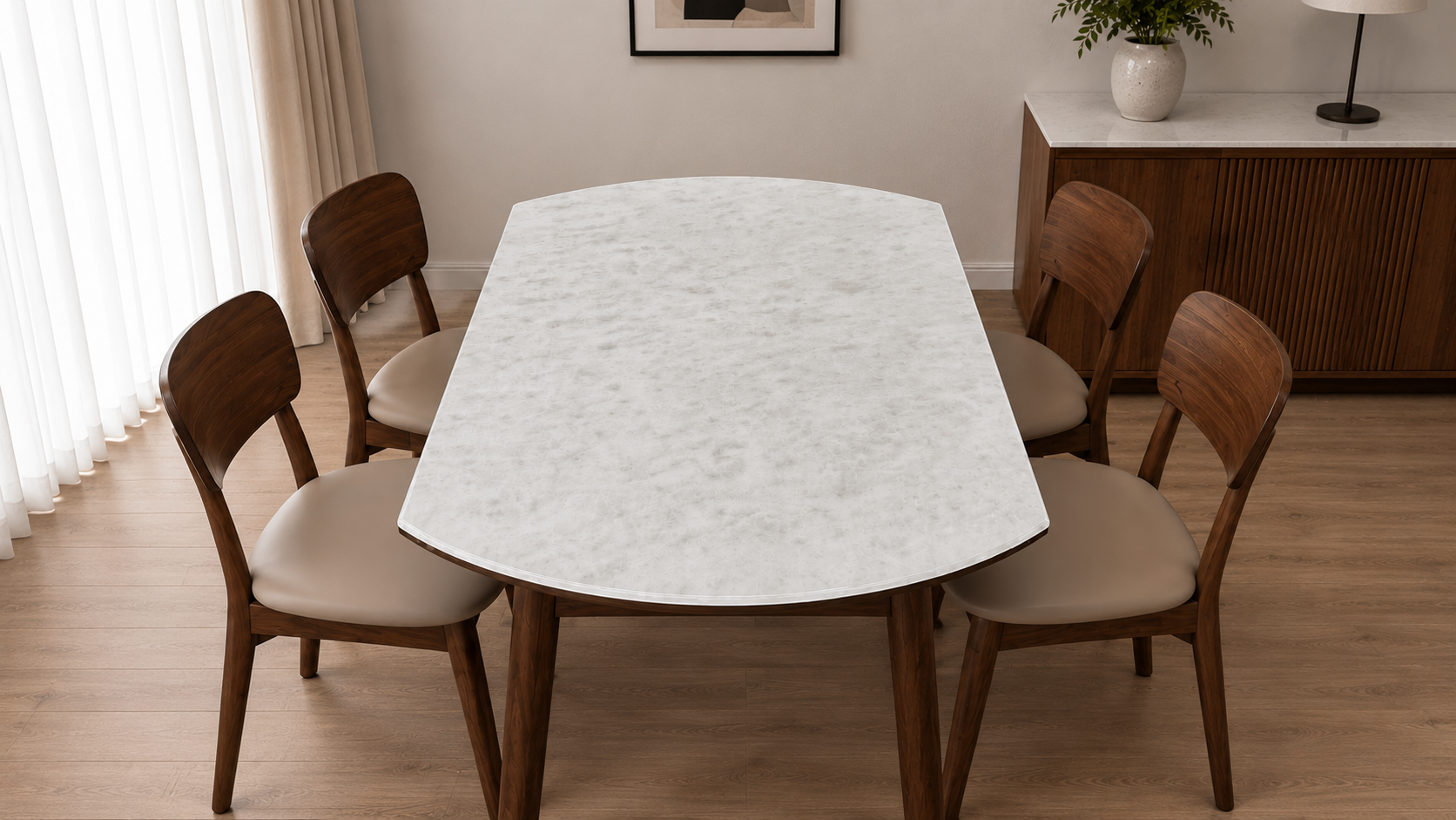walnut dining table – item #t 162 walnut dining table – item #t 162