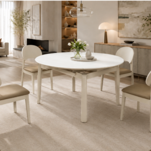 extendable fiberglass stone dining set – item #c50