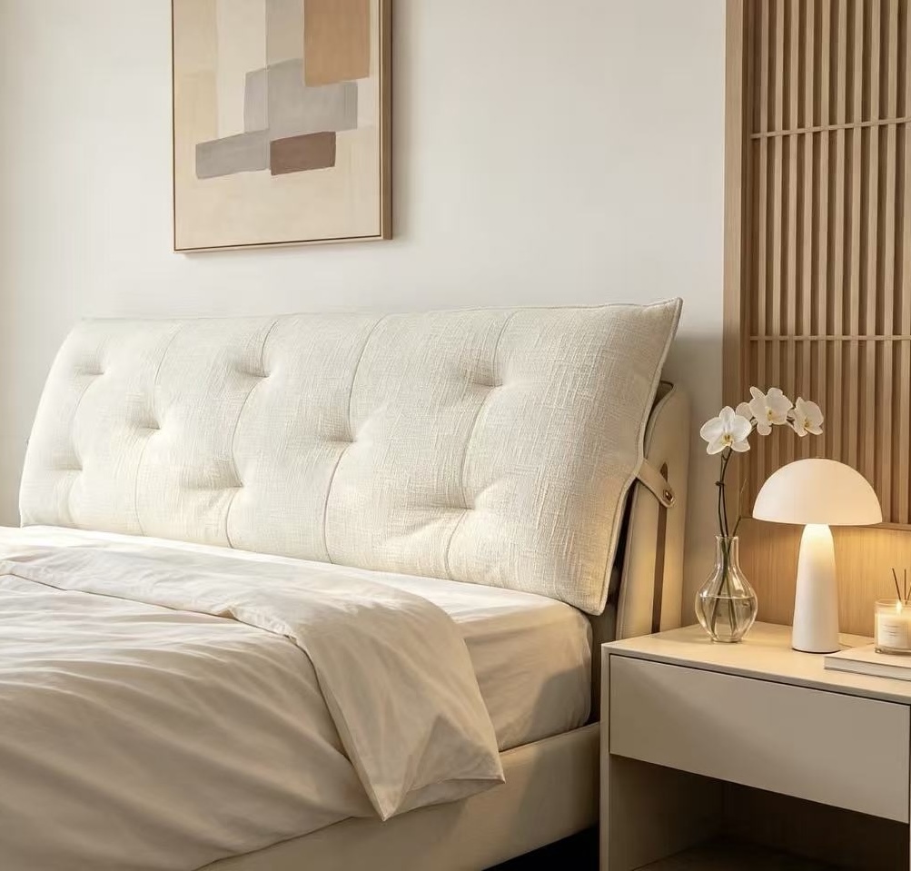 king real leather platform bed – item #q207 king real leather platform bed – item #q207