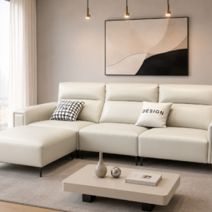 premium eco genuine leather sofa – item #1502